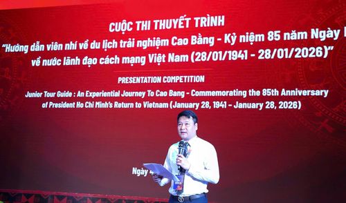 Lần đầu tiên tỉnh Cao Bằng tổ chức Cuộc thi thuyết trình sáng kiến phát triển du lịch về nguồn.