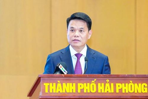 Tân Bí thư Thành ủy Hải Phòng Lê Ngọc Châu.