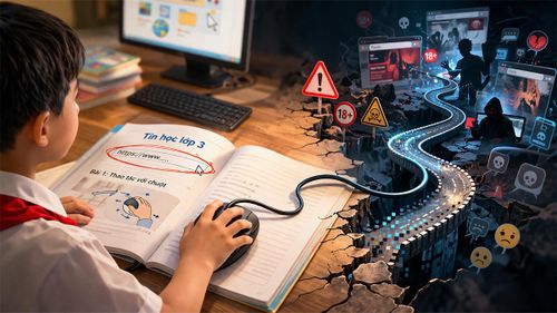 Việc đưa đường link vào sách giúp học sinh tiếp cận với tài nguyên phong phú hơn, nhưng cũng tiềm ẩn nhiều nguy cơ.