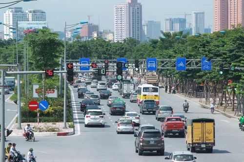 Camera AI giúp nâng cao ý thức người tham gia giao thông. Ảnh: Phạm Hùng