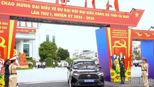 Lực lượng Tham mưu Công an tỉnh Cà Mau triển khai phương án, phân công lực lượng đảm bảo tuyệt đối an toàn Đại hội đại biểu Đảng bộ tỉnh lần thứ I, nhiệm kỳ 2025-2030.