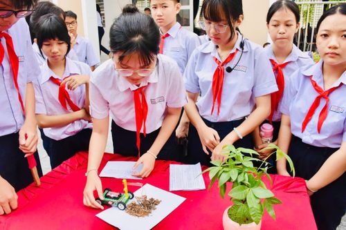 Những sản phẩm STEM do các em học sinh thực hiện