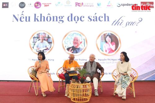 TS Nguyễn Thị Ngọc Minh cho rằng việc đọc sách giúp con người phát triển tư duy phản biện và khả năng tự đánh giá thông tin, làm chủ công nghệ trong thời đại số.