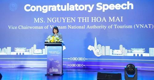 Bà Nguyễn Thị Hoa Mai - Phó Cục trưởng Cục Du lịch Quốc gia Việt Nam.