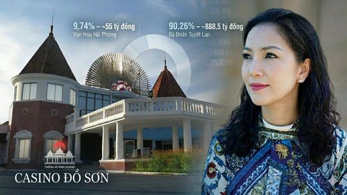 Cơ cấu sở hữu của công ty chủ đầu tư casino Đồ Sơn tính đến ngày 8/4/2026. Ảnh: VD