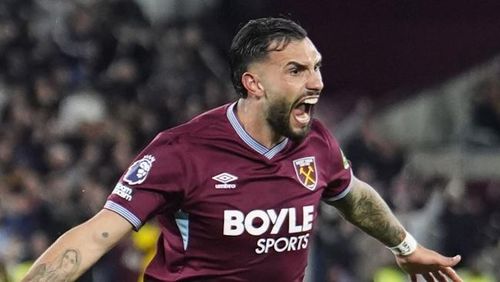 Valentin Castellanos ghi 2 bàn cho West Ham.