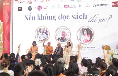Tọa đàm nhận được sự hưởng ứng của đông đảo độc giả. Ảnh: Thái Hà Books