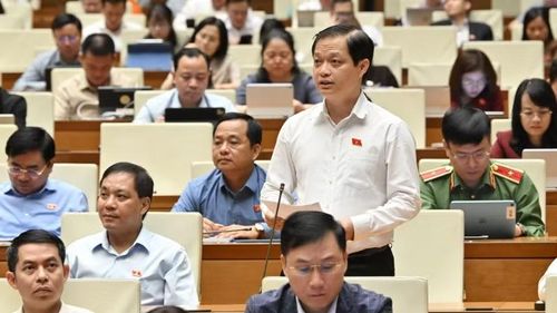 Đại biểu Nguyễn Hải Nam (Đoàn thành phố Huế). (Ảnh: THỦY NGUYÊN)
