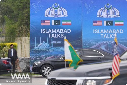 Cuộc đàm phán Mỹ - Iran diễn ra ở Islamabad, Pakistan. Ảnh: WANA