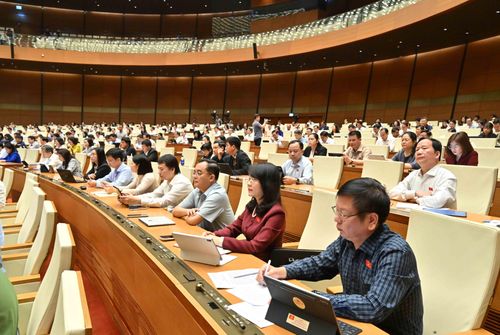 Các đại biểu dự phiên họp. Ảnh: Quang Khánh