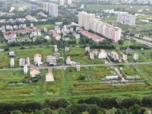 Khu dân cư xã Hiệp Phước, TPHCM. Ảnh: HOÀNG HÙNG
