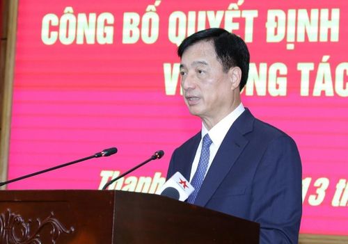 Ông Nguyễn Duy Ngọc phát biểu tại hội nghị. Ảnh: CTV