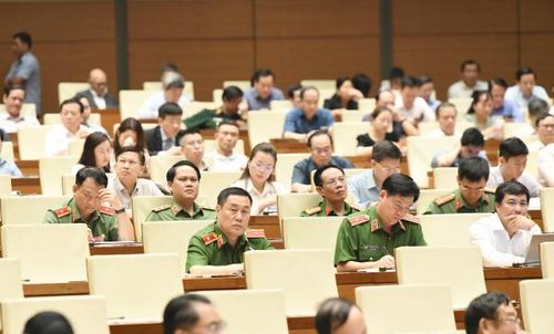 Các đại biểu dự hội nghị tại điểm cầu Trung ương.