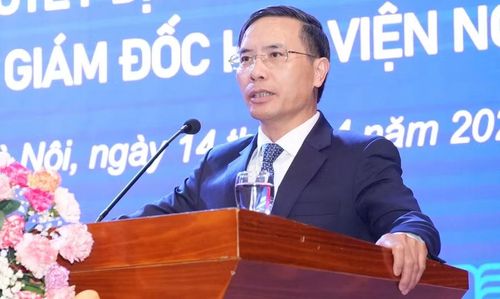 Đồng chí Phạm Đức Ấn – Ủy viên Trung ương Đảng, Bí thư Đảng ủy, Thống đốc NHNN Việt Nam phát biểu chỉ đạo tại Hội nghị.
