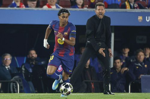 Lamine Yamal là hy vọng của Barca. Ảnh: EFE