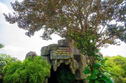 Nằm cách trung tâm thành phố Pleiku (Gia Lai) 10km, bảo tàng Dược Liệu Trường Sinh là một điểm đến độc đáo tại Gia Lai. (Ảnh: Minh Sơn/Vietnam+)