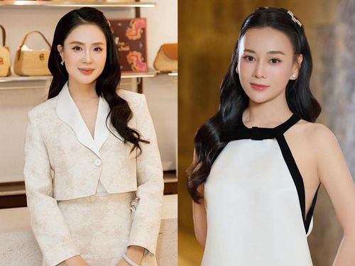 Hai mỹ nhân hàng đầu của VFC khiến fan thích thú vì mối quan hệ thân thiết ngoài đời. - Ảnh: FBNV