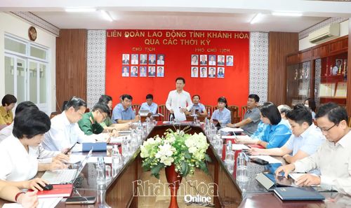 Ông Phan Thanh Liêm phát biểu tại cuộc họp.