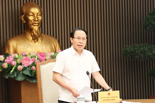 Phó thủ tướng Lê Tiến Châu. Ảnh: VGP/Minh Ngọc.
