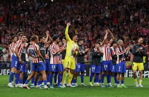Niềm vui cho lần đầu tiên sau 9 năm Atletico Madrid mới giành quyền vào bán kết Champions League.