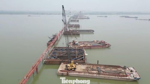 Dự án đang có mục tiêu thi công nhanh, “cán đích” vào năm 2027 - vượt tiến độ đề ra từ 5 đến 7 tháng.