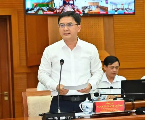 Phó Chủ tịch UBND TP.Hồ Chí Minh Nguyễn Mạnh Cường phát biểu. (Ảnh: Cổng thông tin điện tử Thành phố Hồ Chí Minh)