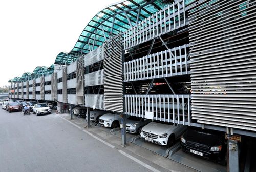 Điểm đỗ xe cao tầng Trần Nhật Duật phát huy hiệu quả cao. (Ảnh: internet)