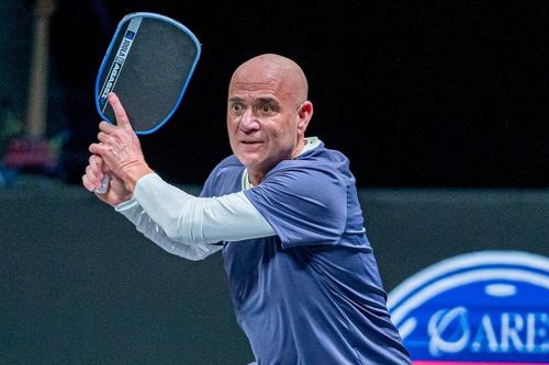 Chiến thắng ngày 15/4 đánh dấu lần thứ 4 Andre Agassi vô địch Pickleball Slam.