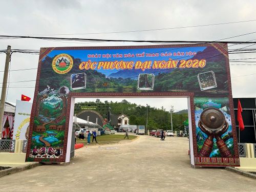 “Ngày hội văn hóa, thể thao các dân tộc - Cúc Phương đại ngàn 2026” sẽ mang đến cho du khách không gian văn hóa truyền thống của đồng bào dân tộc, giới thiệu nét đẹp văn hóa, các sản phẩm đặc trưng của đồng bào các dân tộc tỉnh Ninh Bình