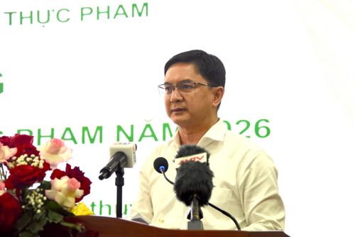 Đồng chí Nguyễn Mạnh Cường, Phó Chủ tịch UBND TPHCM phát động Tháng Hành động vì ATTP 2026.