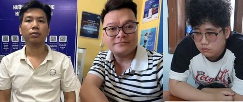 Ba đối tượng còn lại trong chuyên án.