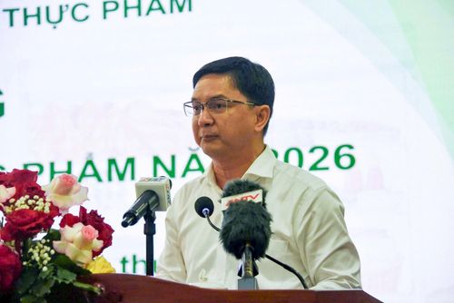 Phó Chủ tịch UBND TP.HCM Nguyễn Mạnh Cường phát biểu.