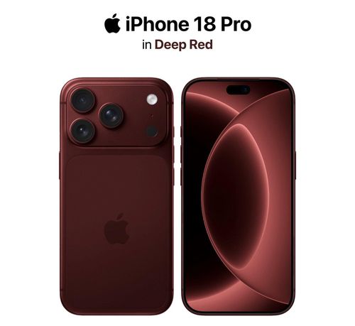 Apple đang thử nghiệm màu đỏ đậm cho dòng iPhone 18 Pro và 18 Pro Max. Ảnh: Digital Chat Station/Weibo