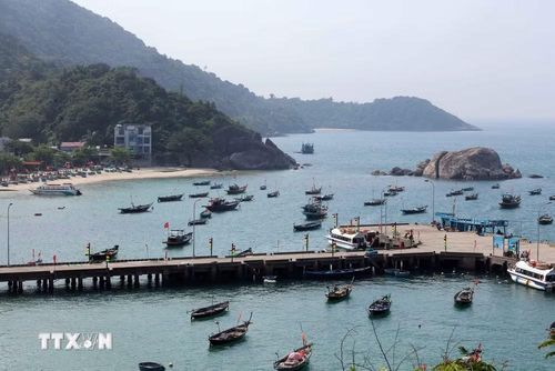 Một góc bình yên ở đảo Cù Lao Chàm, thành phố Đà Nẵng. (Ảnh: Đỗ Trưởng/TTXVN)