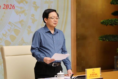 Phó Thủ tướng chỉ đạo các bộ, ngành, địa phương rà soát toàn bộ việc thực hiện các chỉ đạo trước đây, đặc biệt là các nhiệm vụ đã được giao cụ thể - Ảnh: VGP/Gia Huy