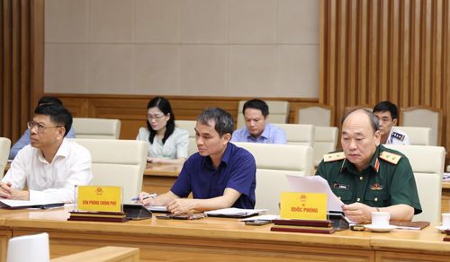 Đại diện các bộ, ngành dự phiên họp - Ảnh: VGP/Gia Huy