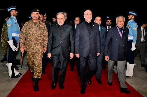 Phái đoàn Iran tới Islamabad tham gia đàm phán. Ảnh: Bộ Ngoại giao Pakistan.
