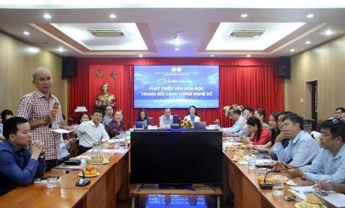 Ông Dương Thành Truyền, nguyên Chủ tịch Hội đồng quản trị NXB Trẻ nêu thực trạng văn hóa đọc hiện nay