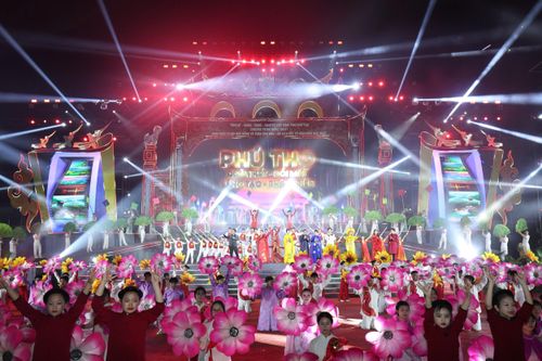 Khai mạc Lễ hội Đền Hùng và Tuần văn hóa du lịch Đất Tổ 2026. Ảnh: Sở VHTT&DL.