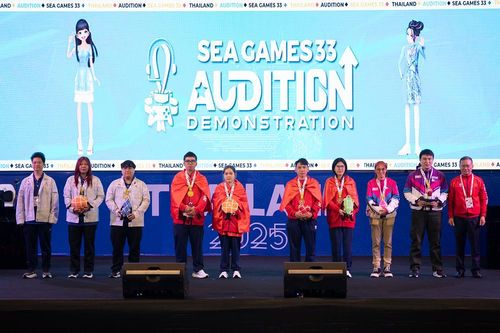 Đội tuyển Audition Việt Nam tại SEA Games 33 (2025), khẳng định vị thế dẫn đầu eSports khu vực.