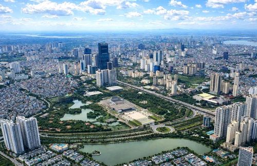 Luật Thủ đô (sửa đổi) sẽ tạo lập nền tảng pháp lý vững chắc để xây dựng Hà Nội thành trung tâm đổi mới sáng tạo, tài chính hàng đầu, xứng tầm với đô thị toàn cầu. Ảnh: PHẠM HÙNG