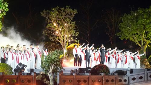Những hình ảnh ấn tượng tại chương trình - Ảnh: N.M