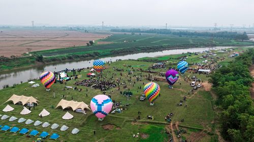 Trải nghiệm du lịch xanh tại xã Đa Phúc. Ảnh: H.L