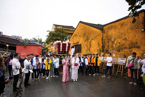 Hoạt động rước kiệu Futondaiko tại Giao lưu văn hóa Hội An - Nhật Bản lần thứ 21, Đà Nẵng 2025