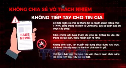 Người dân cần tỉnh táo để không bị rơi vào bẫy của tin giả.