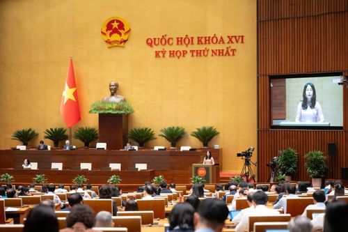 Quang cảnh phiên họp. Ảnh: Media Quốc hội.