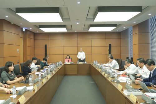 Toàn cảnh phiên thảo luận Tổ 15. Ảnh: Hồ Long