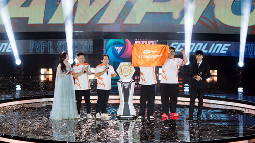 FPT Polytechnic lên ngôi vương FVPL Spring 2026. Ảnh: FC Online
