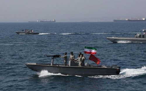Xuồng cao tốc của Iran. Ảnh Time of Israel 