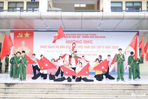 Chương trình diễn ra với nhiều hoạt động phong phú, hấp dẫn. Ảnh: MD